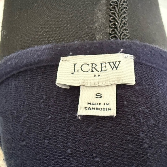 J. Crew Blue and Yellow Long Sleeve Blouse - Picture 2 of 6